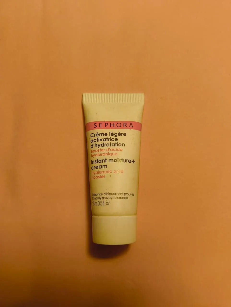 SEPHORA Moisturizing Cream in a tube for instant hydration and skin rejuvenation.