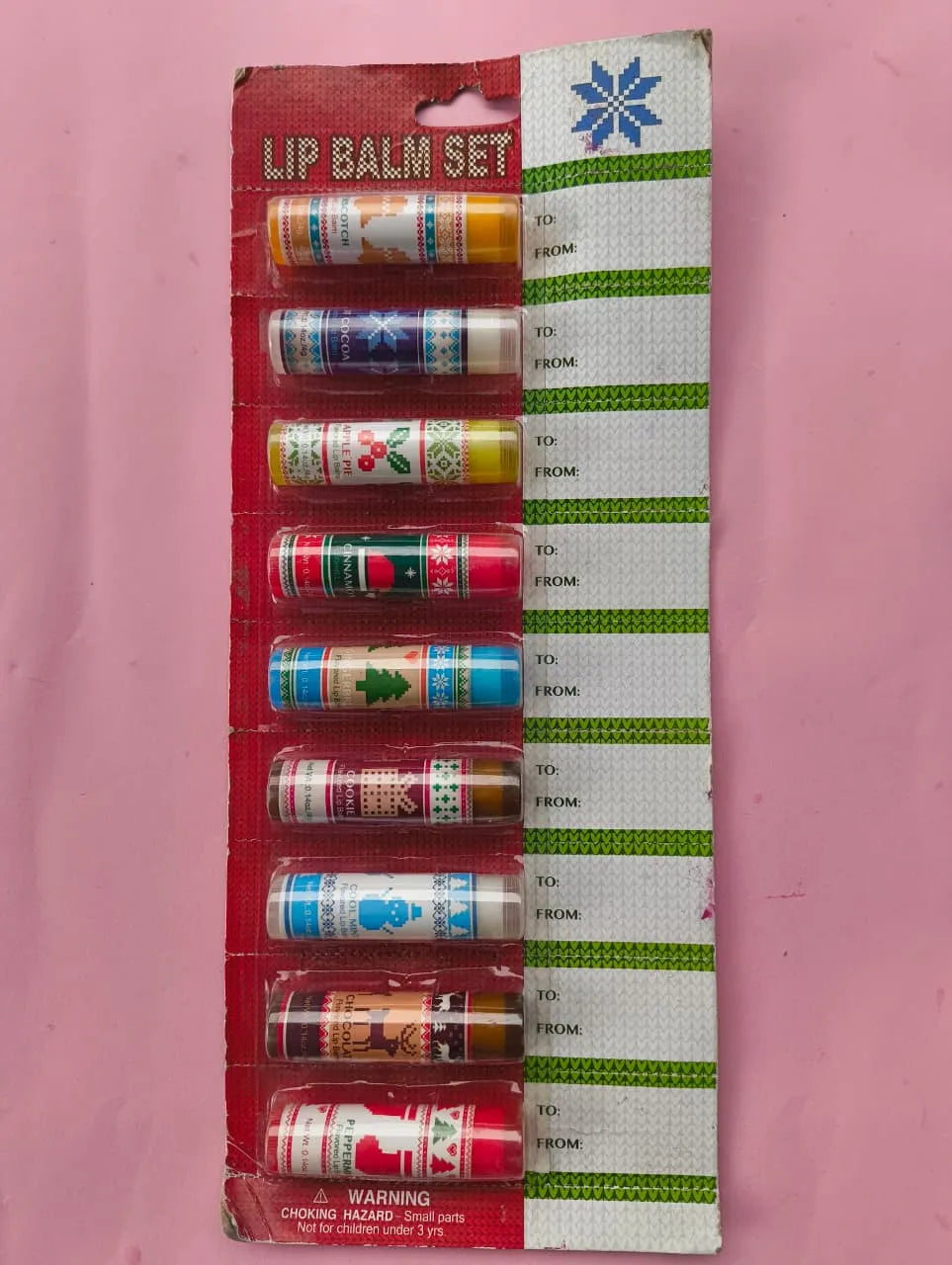 Christmas Themed Lip Balms