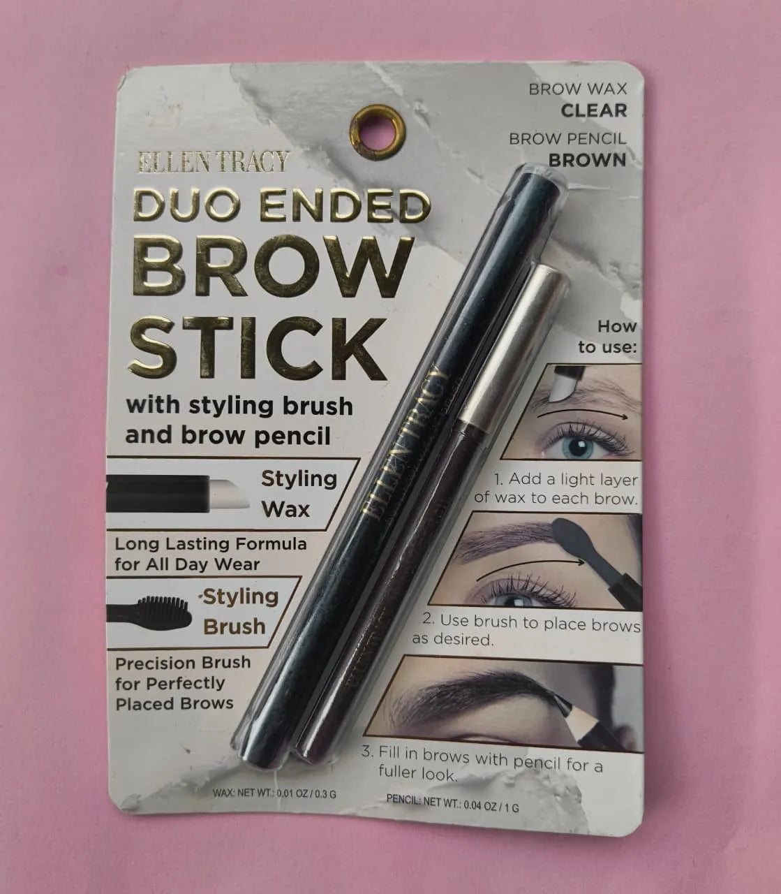 Ellen Tracy Duo Ended Brow Stick