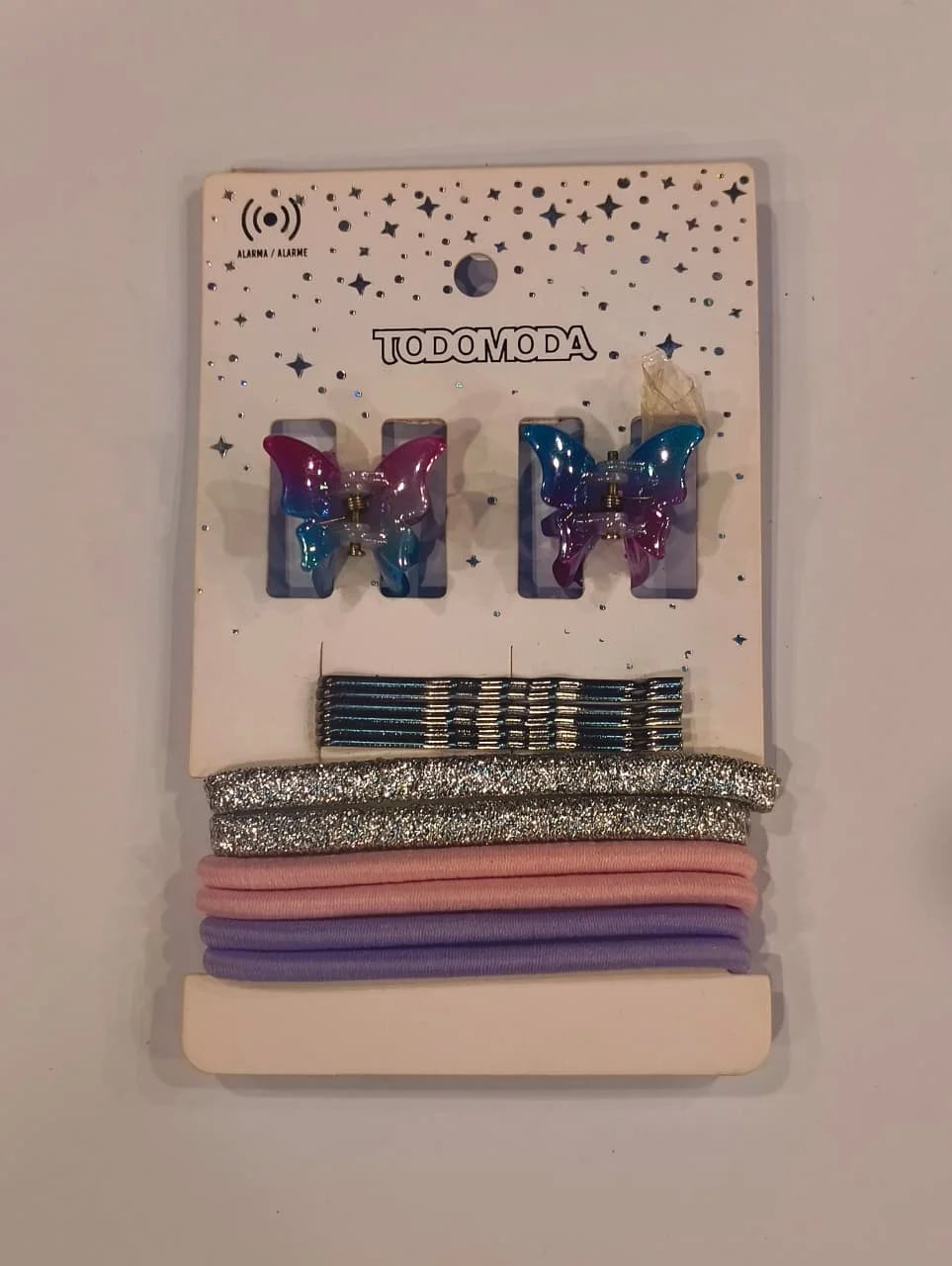 Todomoda Butterfly Clips & Pony Sets