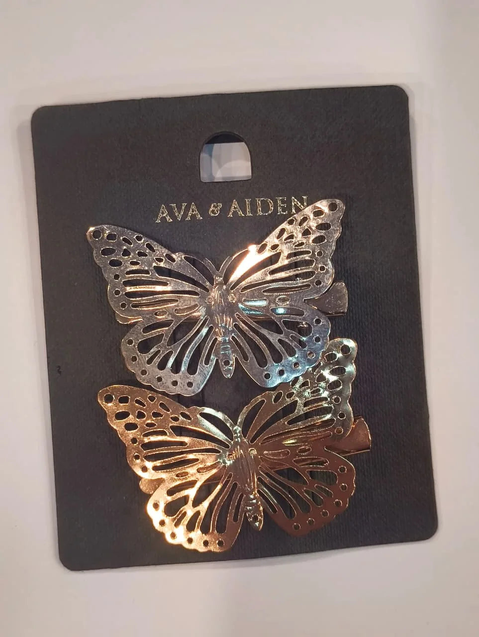 Ava & Aiden Butterfly Clip