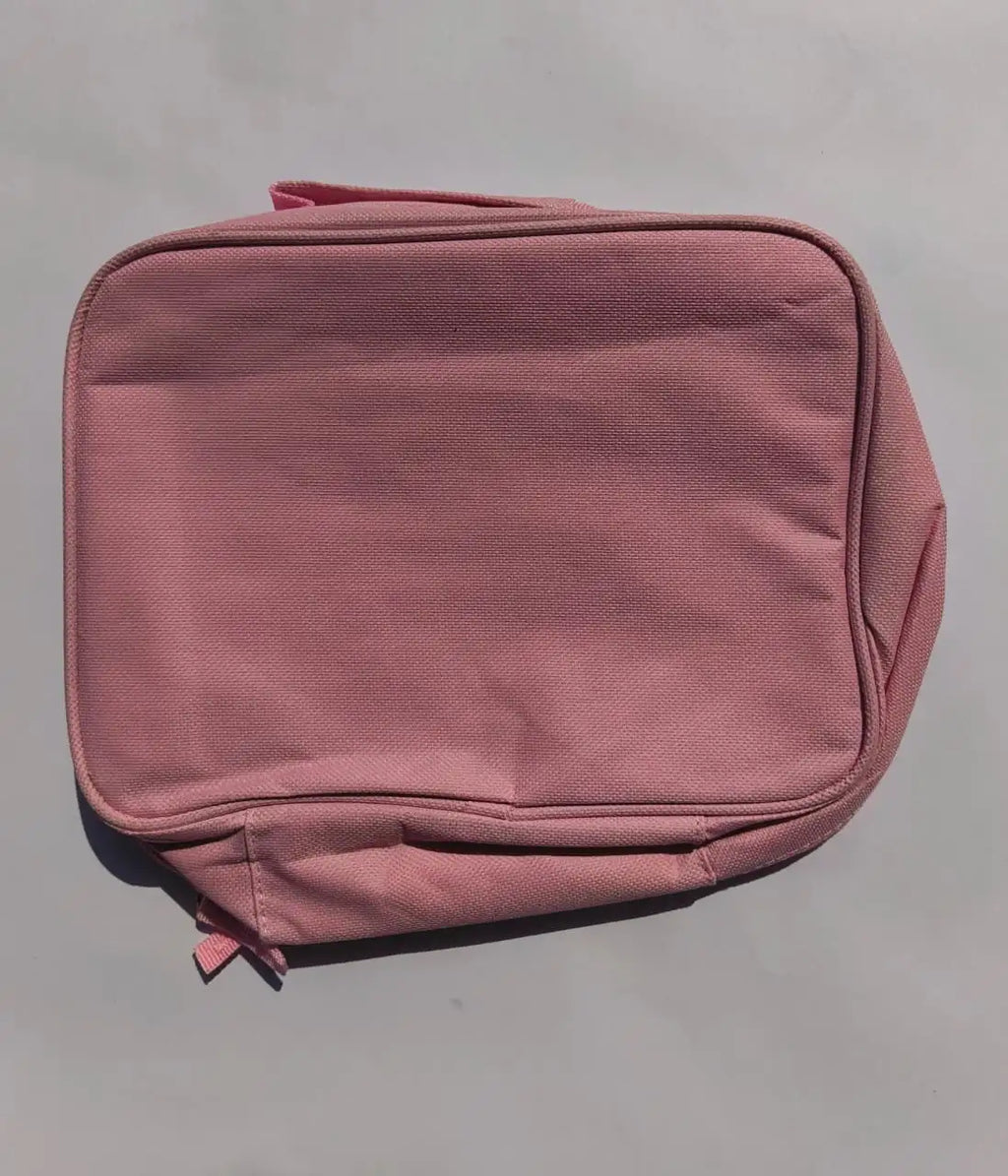 Pink Star Insulated Lunch Box Bag