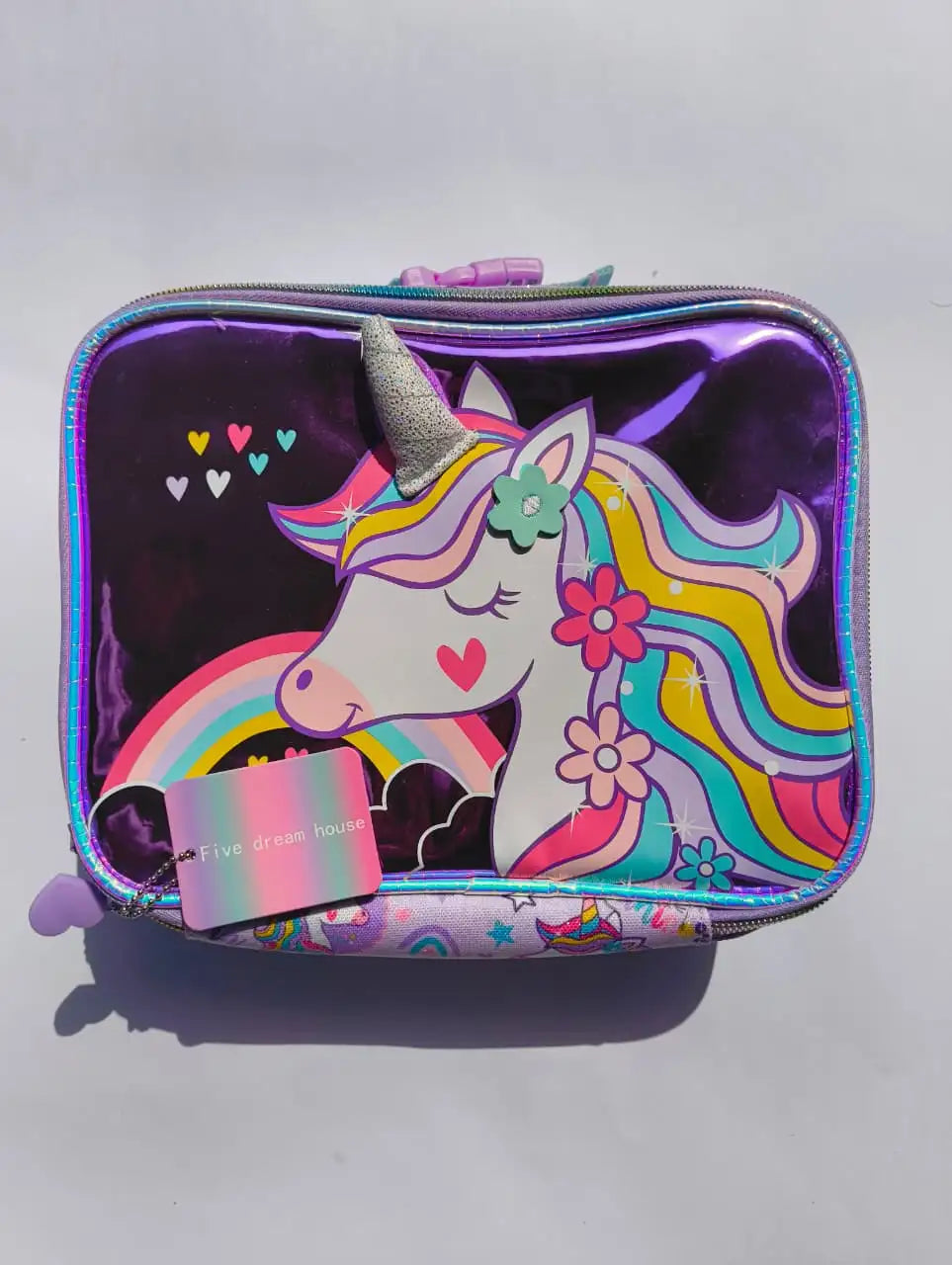 Vest Unicorn Insulated Lunch Box Bag