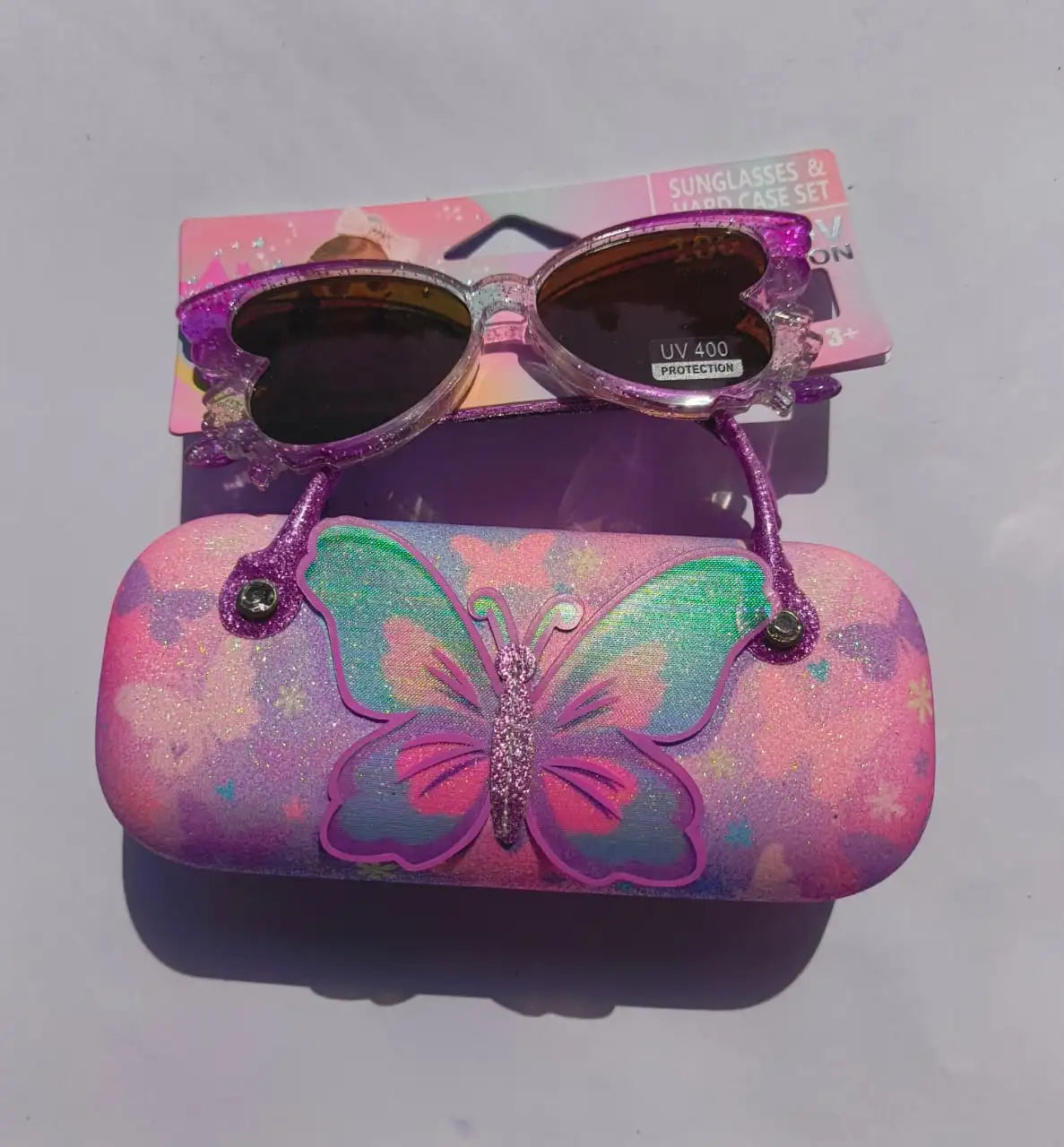 Vest Butterfly Sunglasses With Case