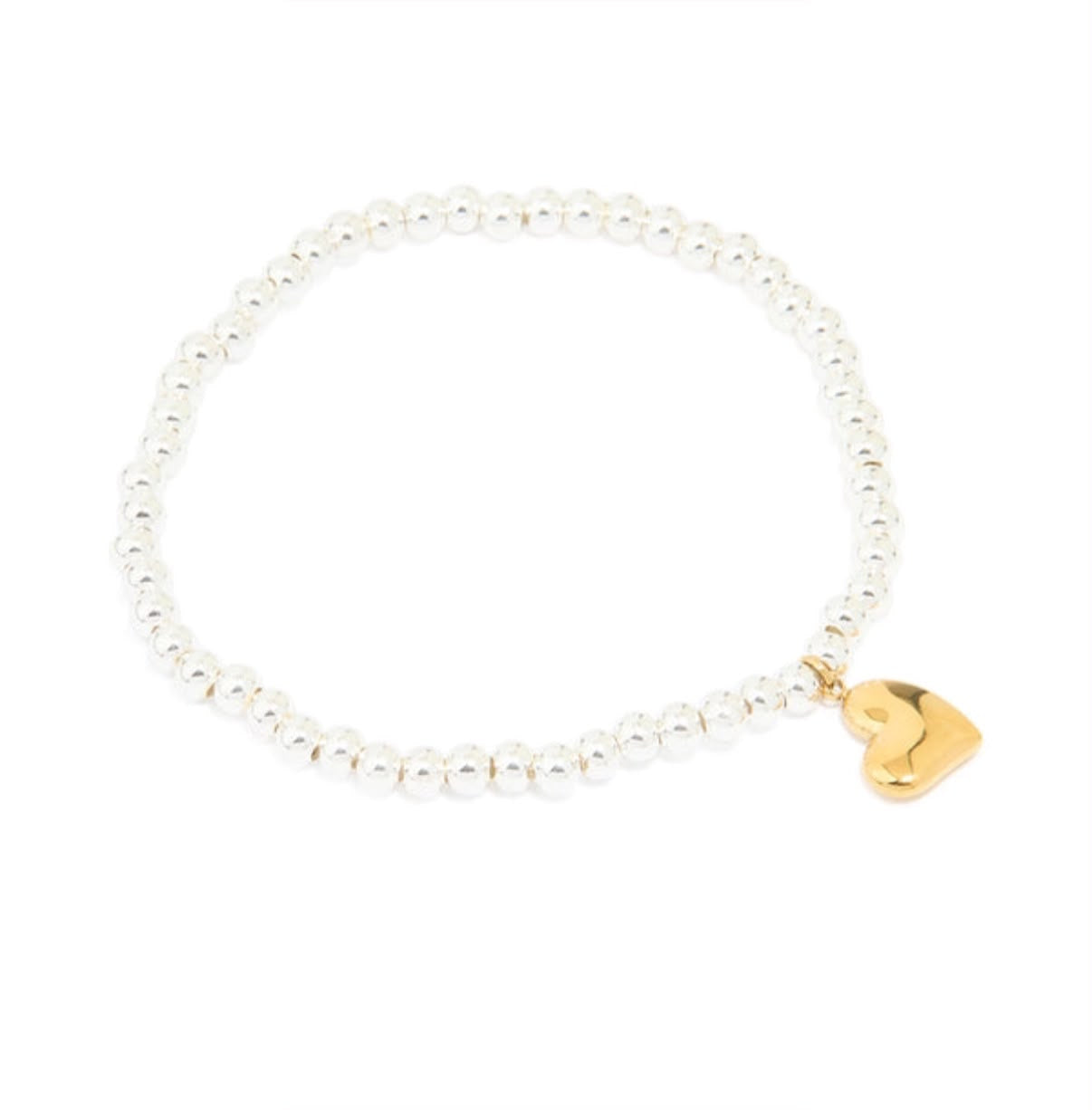 Claire's Beaded Charm Bracelet