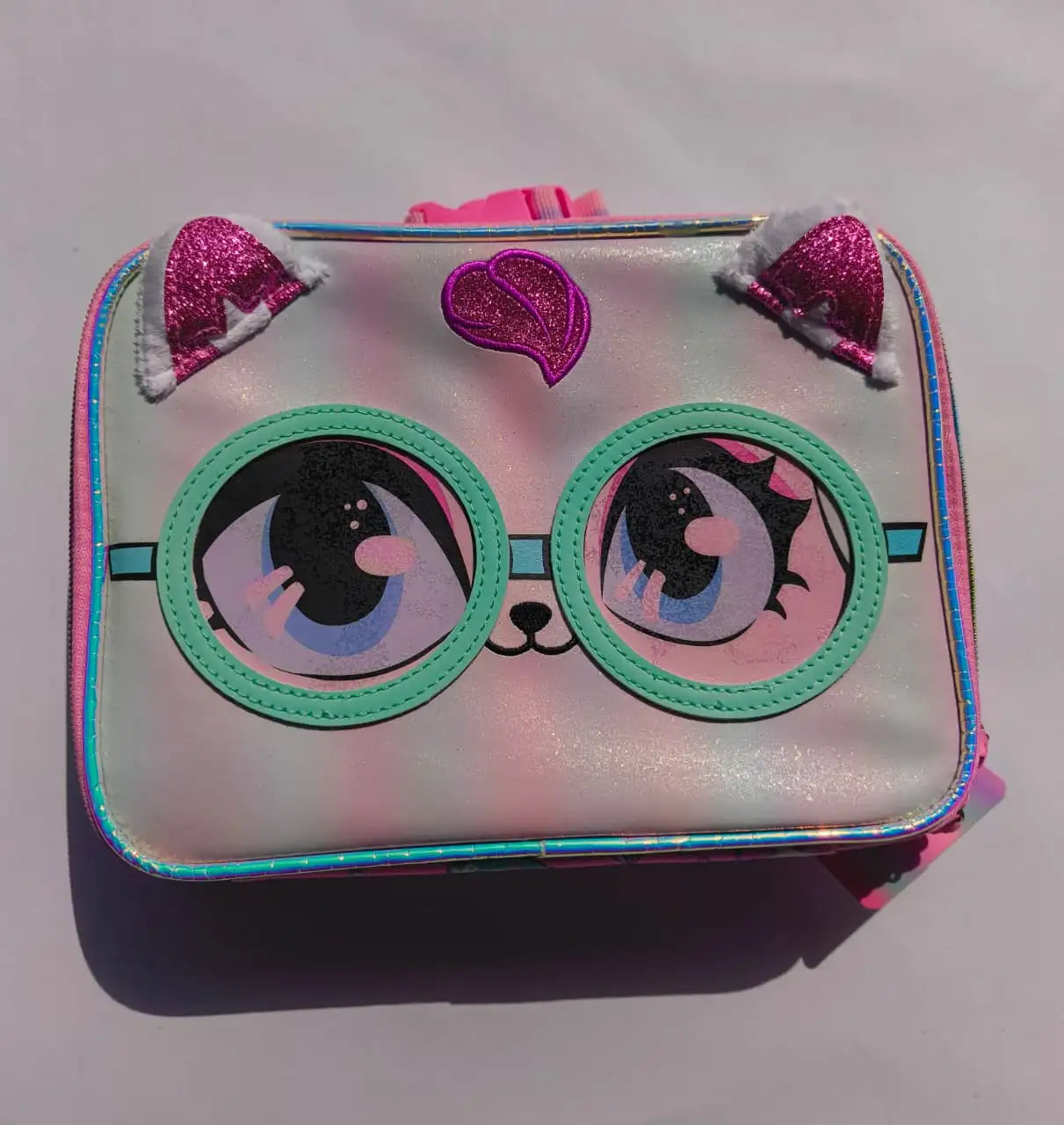 Vest Kitten Insulated Lunch Box Bag