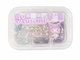 Kuromi Transparent Slime With Confetti