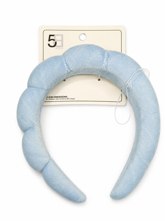 Blue Cloud Plush Headband