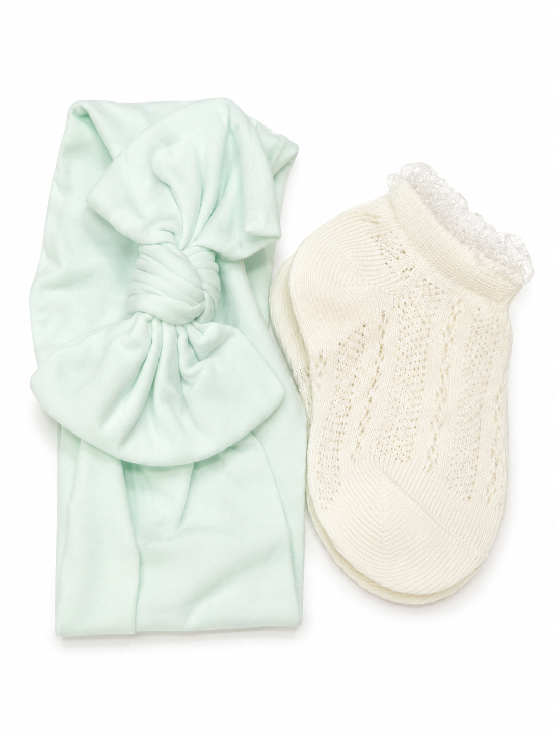 Cute Booties Plus Headband Set