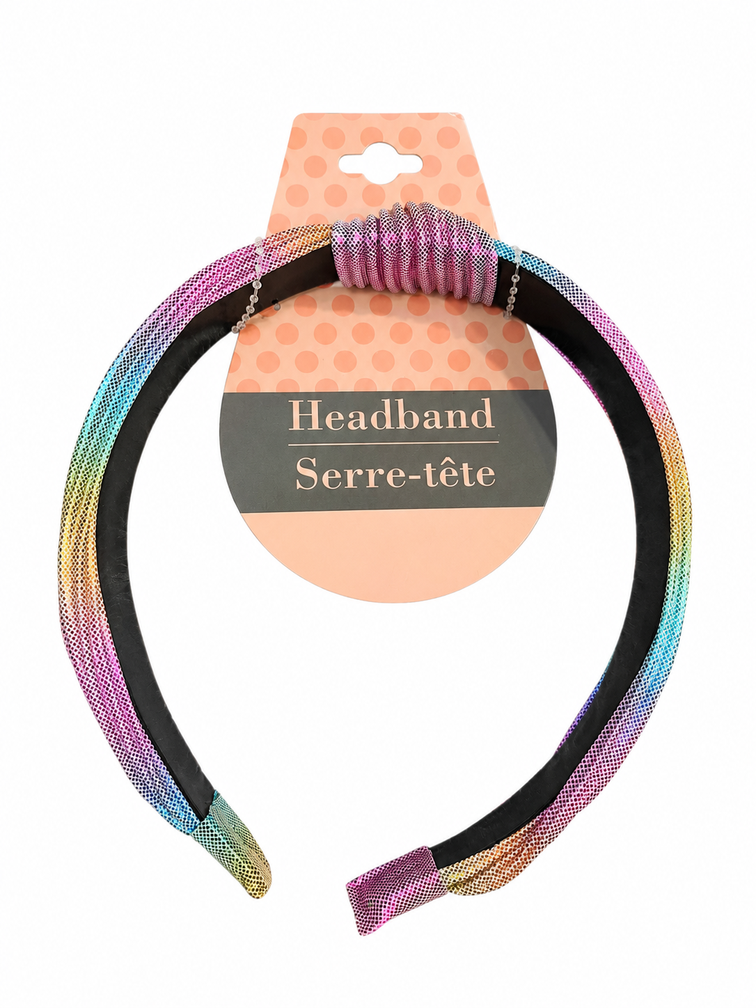 Rainbow Colored Headband