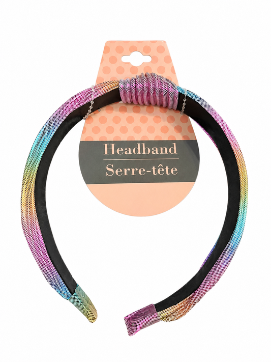 Rainbow Colored Headband