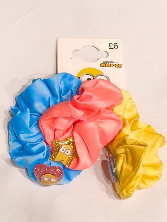 Original Disney Minions Scrunchies (Pack of 3)