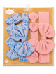 Capelli 6 Piece Jumbo Headwraps & Clip Set