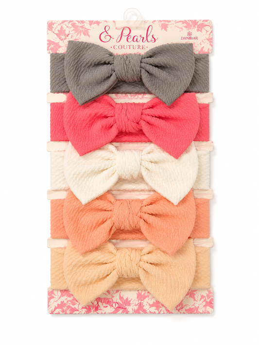 Curls & Pearls US Baby Headbands Pack of 5