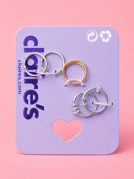 Claire's Small Hoops