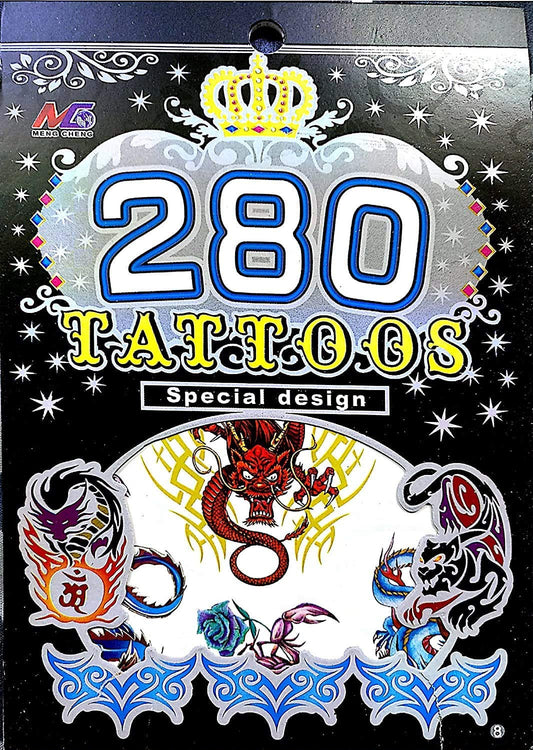 280 Tatoo Book Collection Water Based