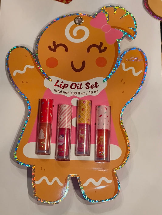 Gingerbread Lip Oil Set